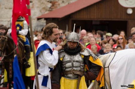 rytířský turnaj dělení růží (16:00-17:00), Pivovarské zahrady | Český Krumlov, Slavnosti pětilisté růže 2014