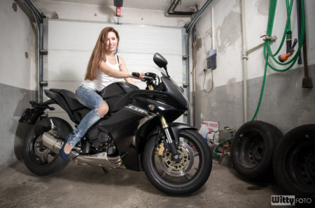 Nataša a Honda CBR | Zlatá Koruna