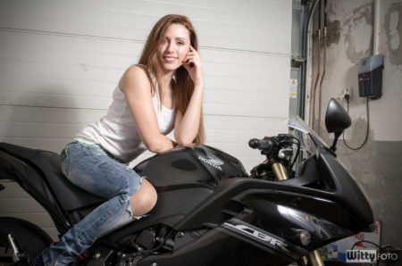 Nataša a Honda CBR | Zlatá Koruna