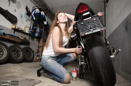 Nataša a Honda CBR | Zlatá Koruna