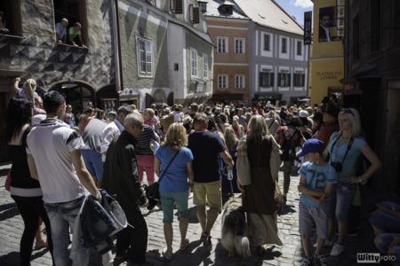 ulice Latrán, 14:30 Vladařský historický průvod městem | Český Krumlov, Slavnosti pětilisté růže 2016